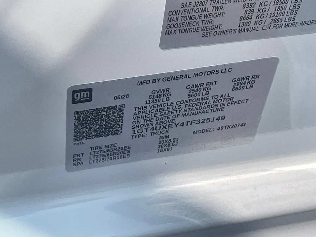2026 GMC Sierra 2500 HD Denali Ultimate