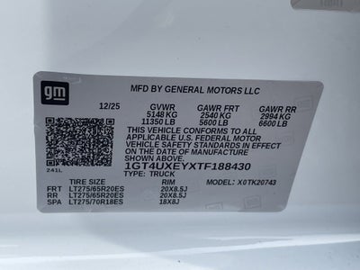 2026 GMC Sierra 2500 HD Denali Ultimate