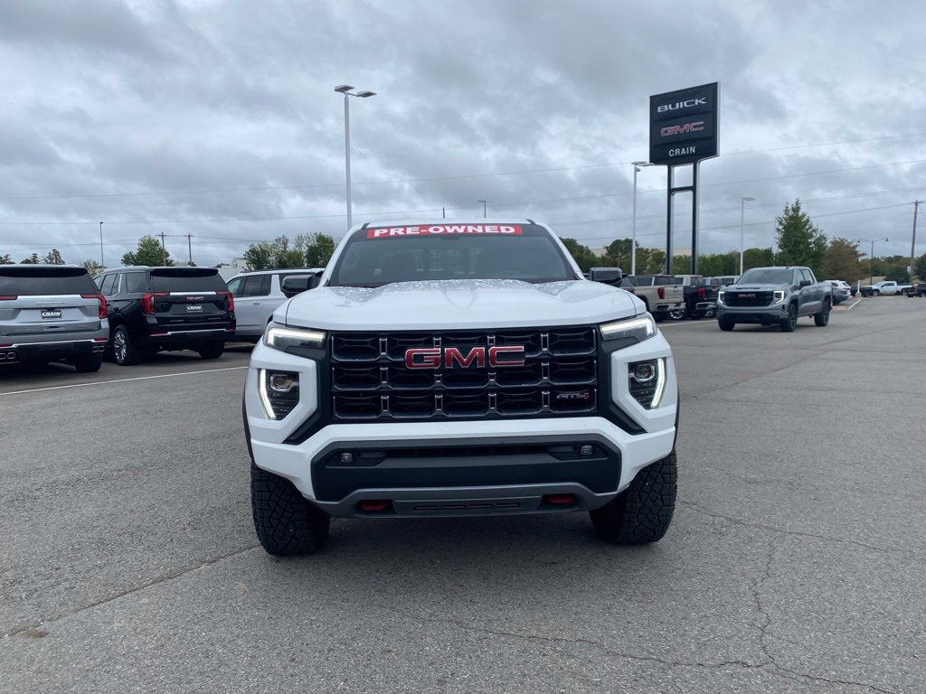 Certified 2025 GMC Canyon AT4 with VIN 1GTP2DEK5S1197819 for sale in Little Rock