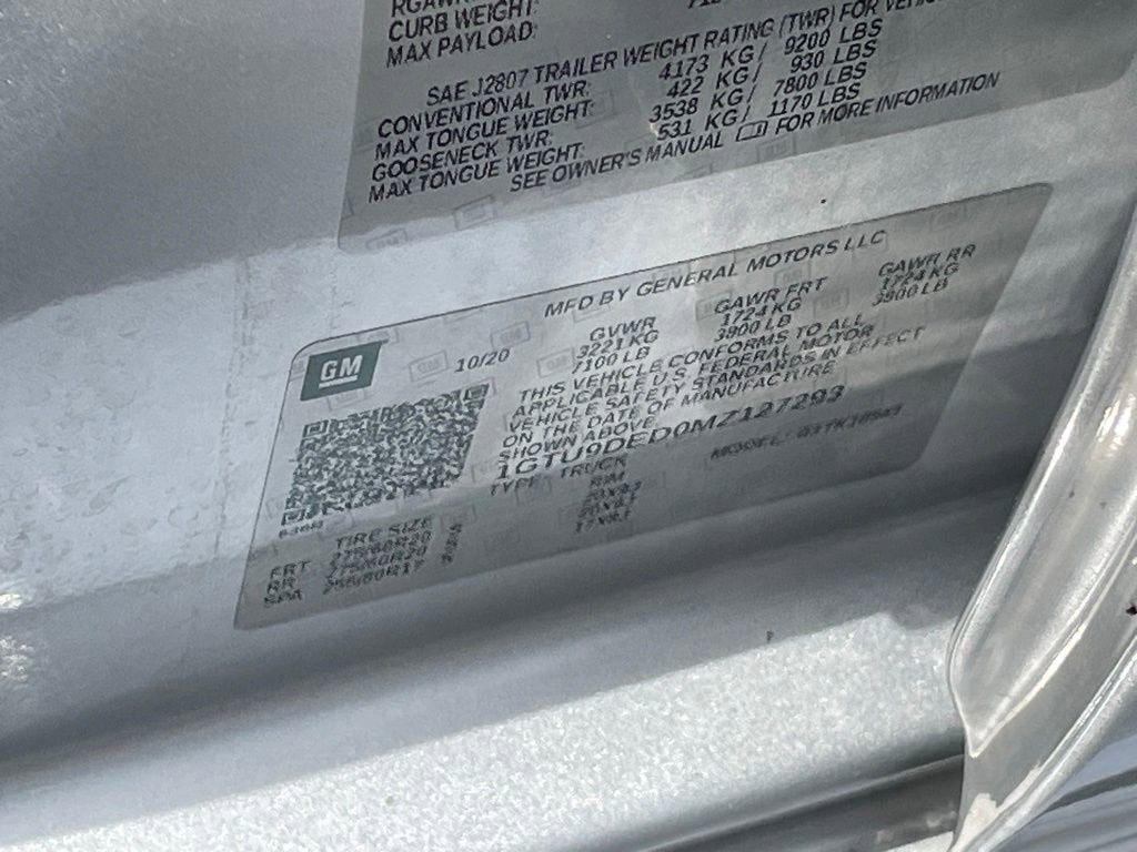 2021 GMC Sierra 1500 SLT