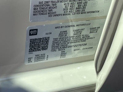 2026 GMC Sierra 1500 SLE