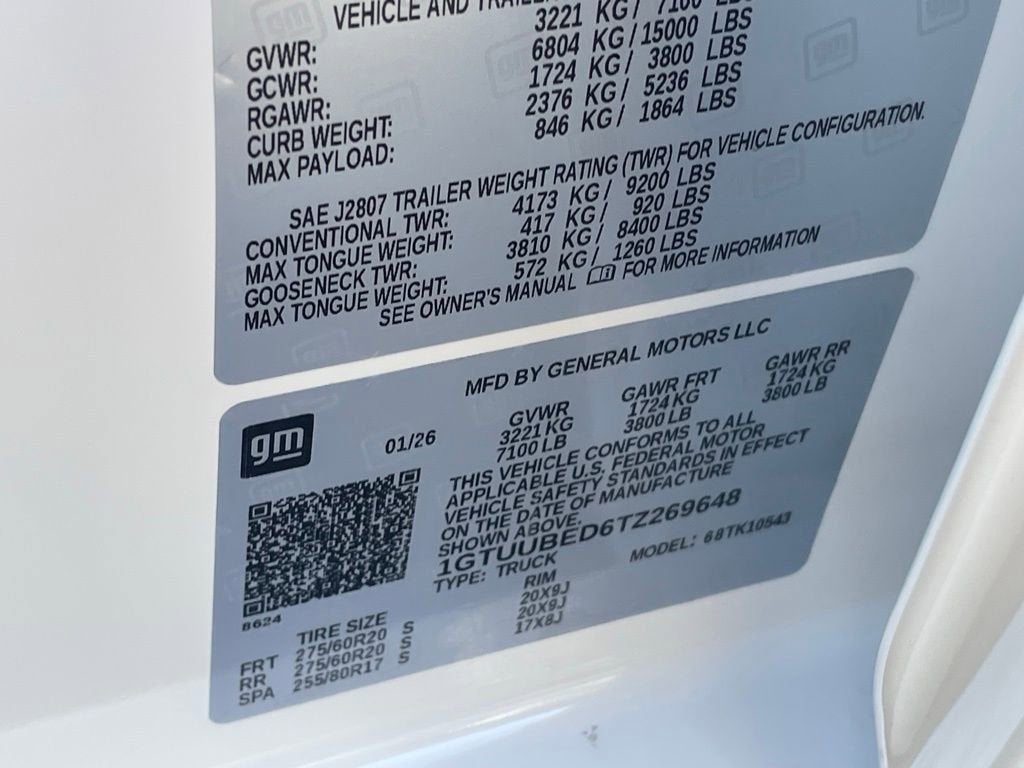 2026 GMC Sierra 1500 SLE