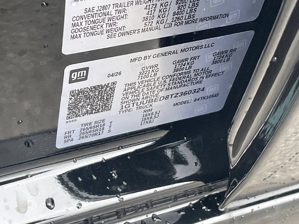 2026 GMC Sierra 1500 SLE