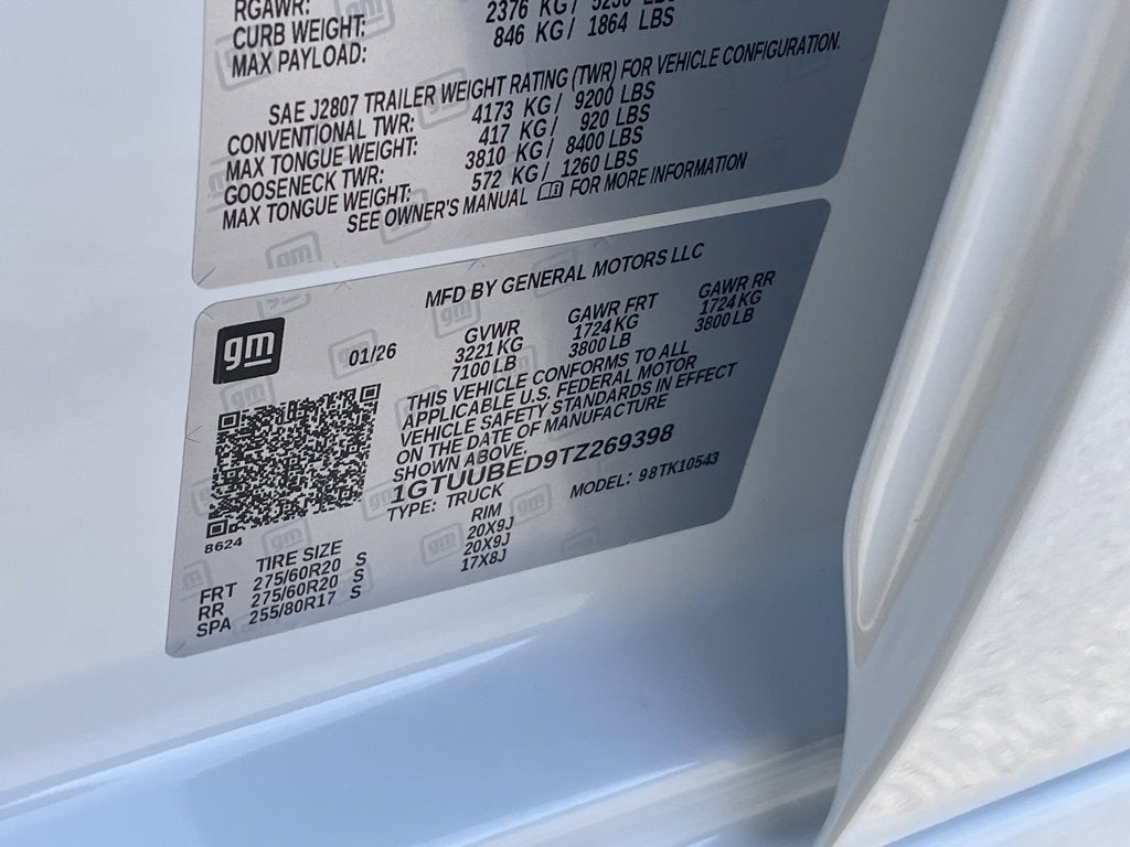 2026 GMC Sierra 1500 SLE