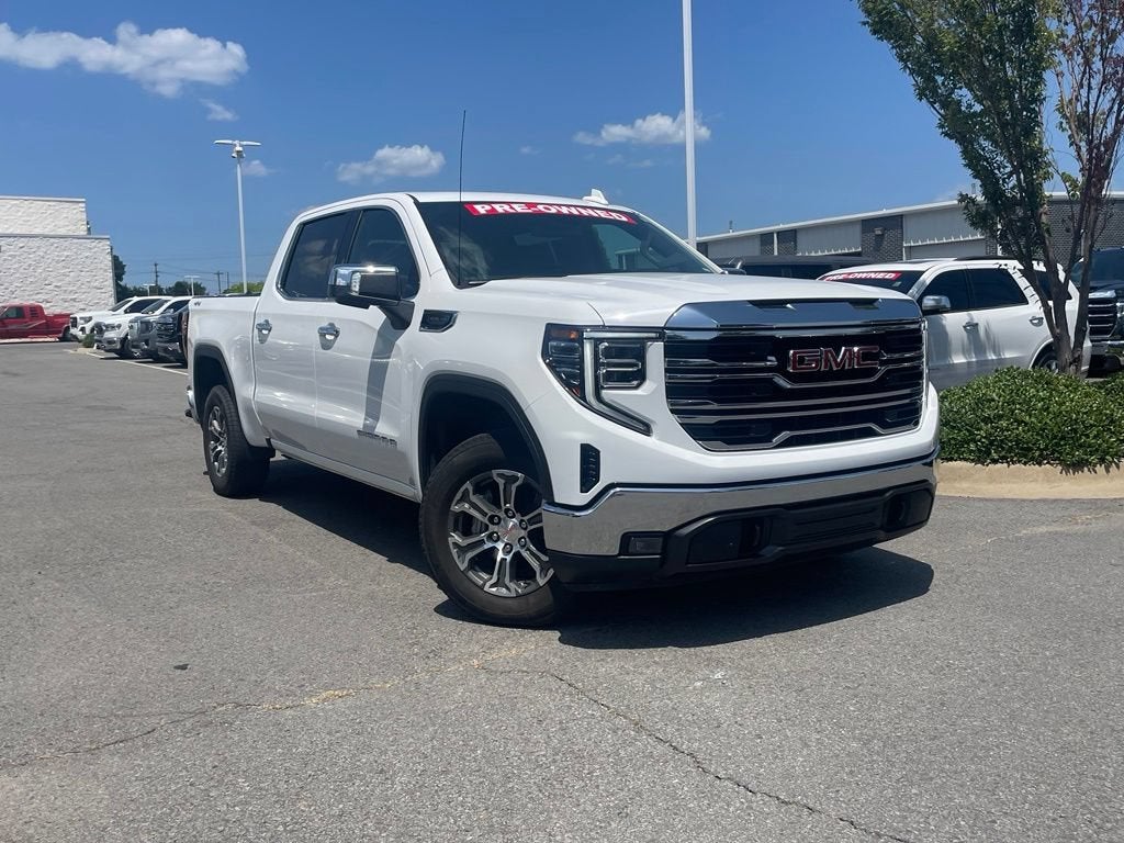 Used 2026 GMC Sierra 1500 SLT with VIN 1GTUUDEDXTZ163764 for sale in Little Rock