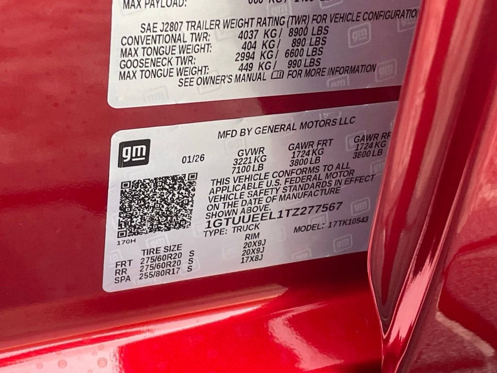 2026 GMC Sierra 1500 AT4