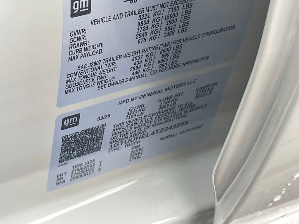 2026 GMC Sierra 1500 Denali Ultimate