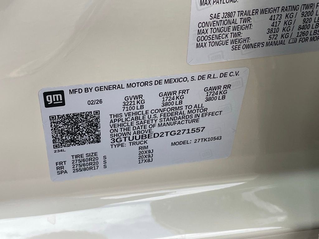 2026 GMC Sierra 1500 SLE