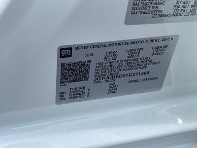 2026 GMC Sierra 1500 SLE