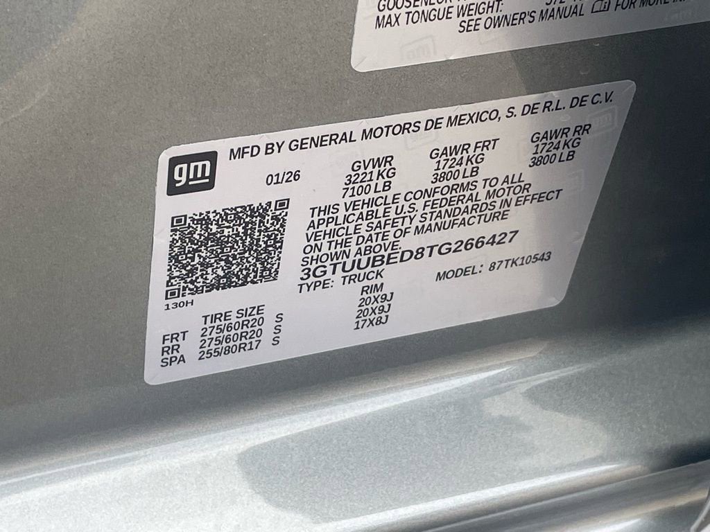 2026 GMC Sierra 1500 SLE