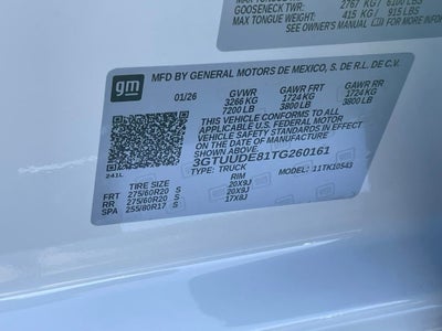 2026 GMC Sierra 1500 SLT