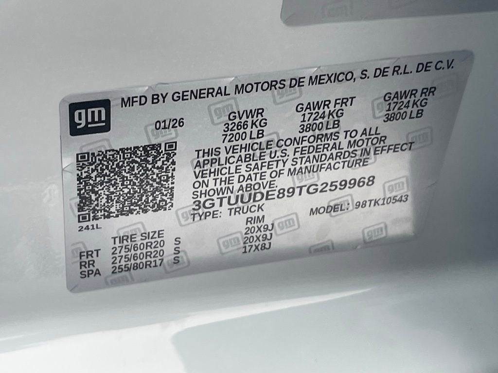 2026 GMC Sierra 1500 SLT