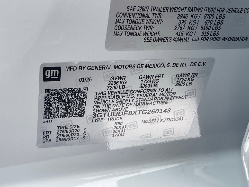 2026 GMC Sierra 1500 SLT