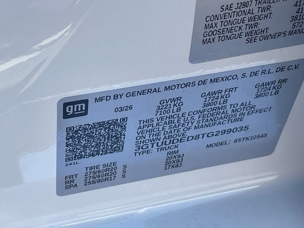 2026 GMC Sierra 1500 SLT