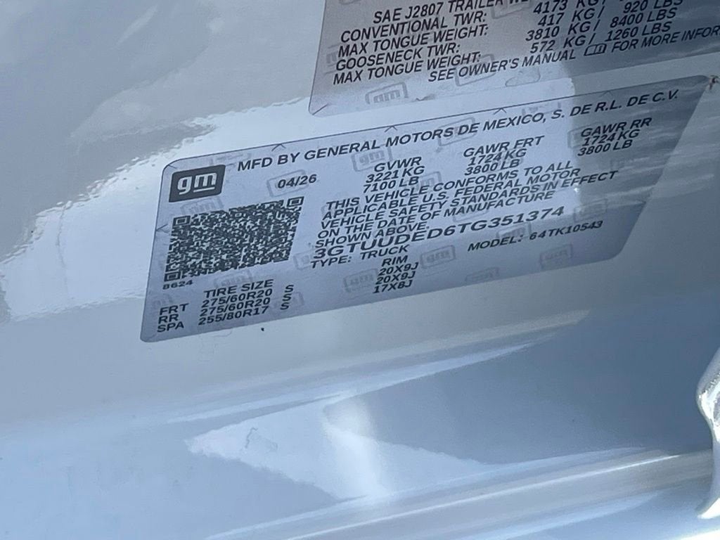 2026 GMC Sierra 1500 SLT