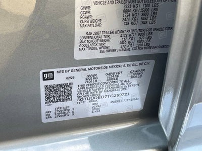 2026 GMC Sierra 1500 SLT