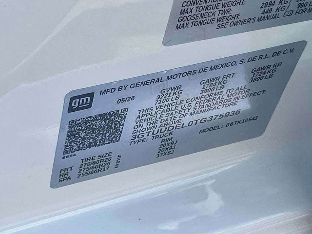 2026 GMC Sierra 1500 SLT