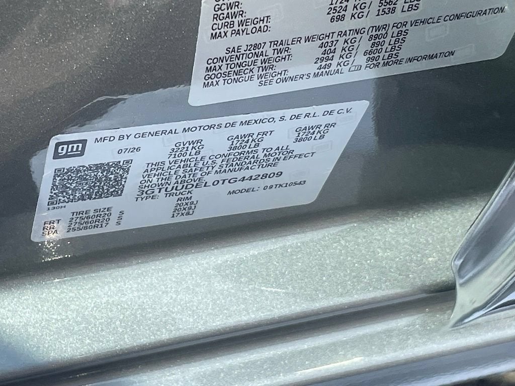 2026 GMC Sierra 1500 SLT