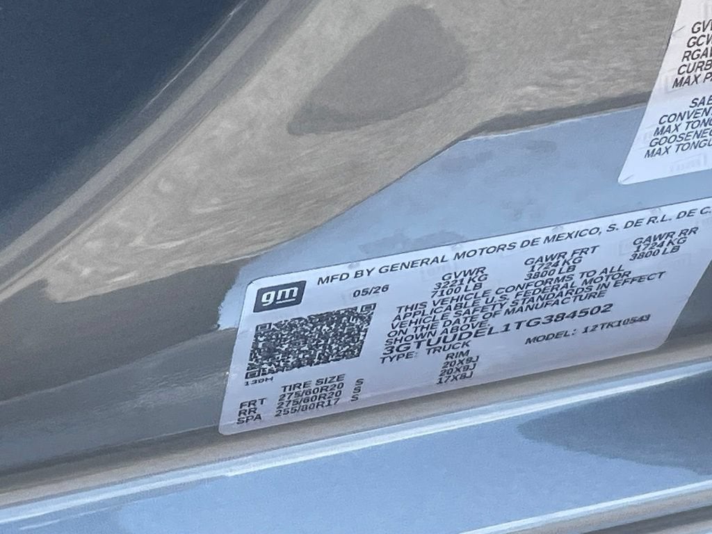2026 GMC Sierra 1500 SLT