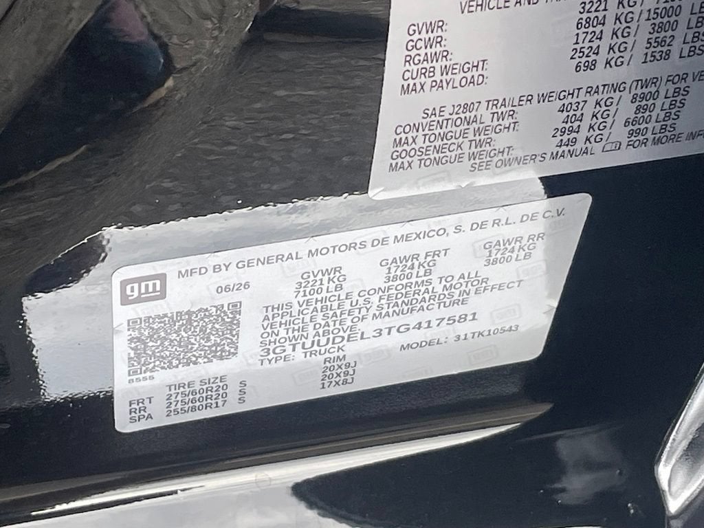 2026 GMC Sierra 1500 SLT