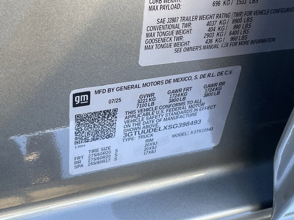 2025 GMC Sierra 1500 SLT