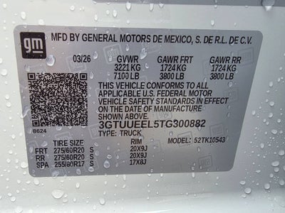 2026 GMC Sierra 1500 AT4
