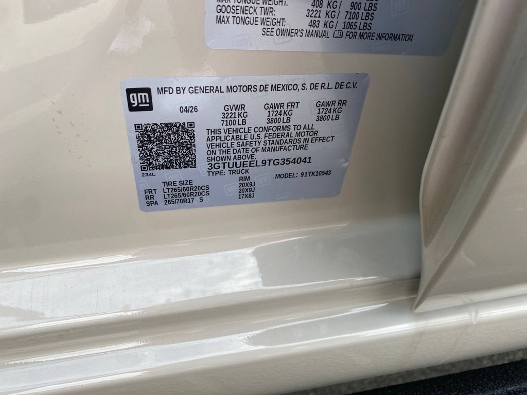 2026 GMC Sierra 1500 AT4