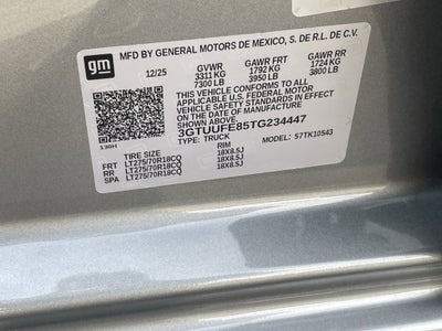 2026 GMC Sierra 1500 AT4X