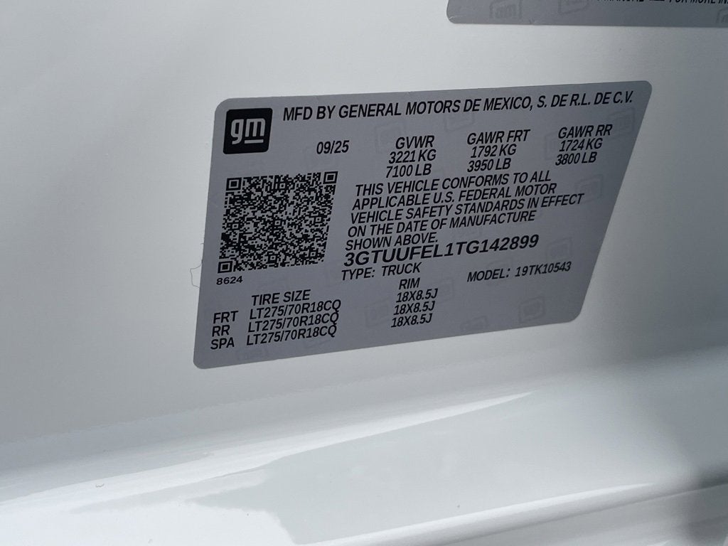 2026 GMC Sierra 1500 AT4X