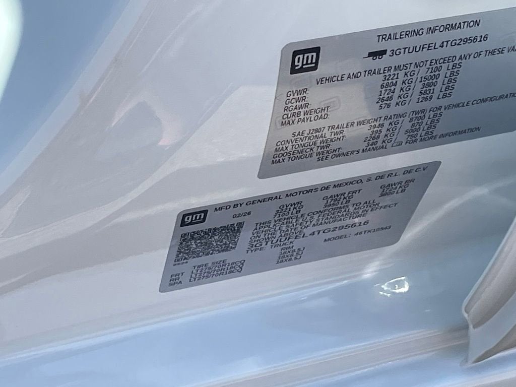 2026 GMC Sierra 1500 AT4X