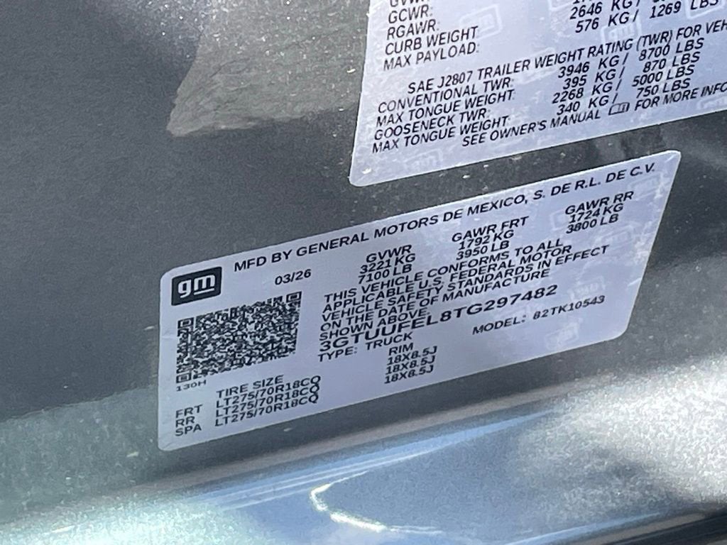 2026 GMC Sierra 1500 AT4X