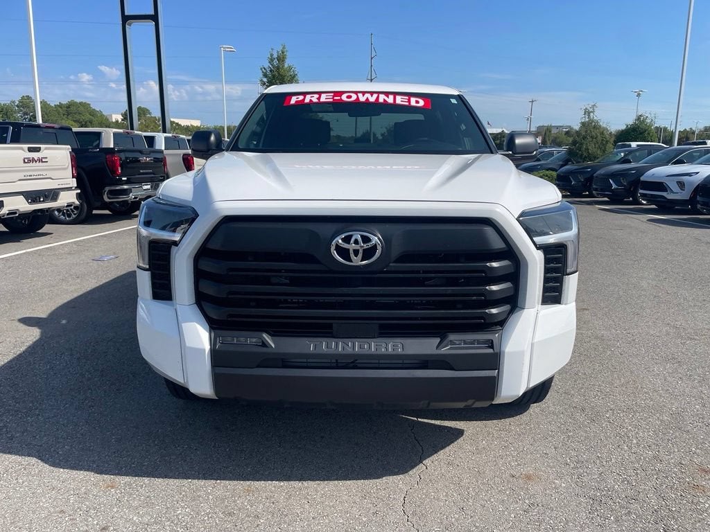 Used 2025 Toyota Tundra SR5 with VIN 5TFLA5AB2SX046088 for sale in Little Rock