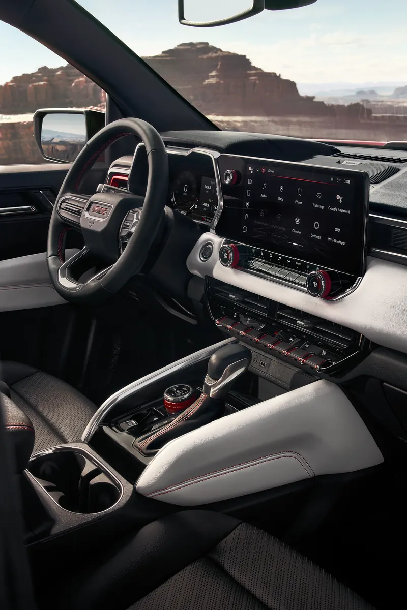 2026 GMC Canyon infotainment system at Crain Buick GMC of Conway in Conway AR