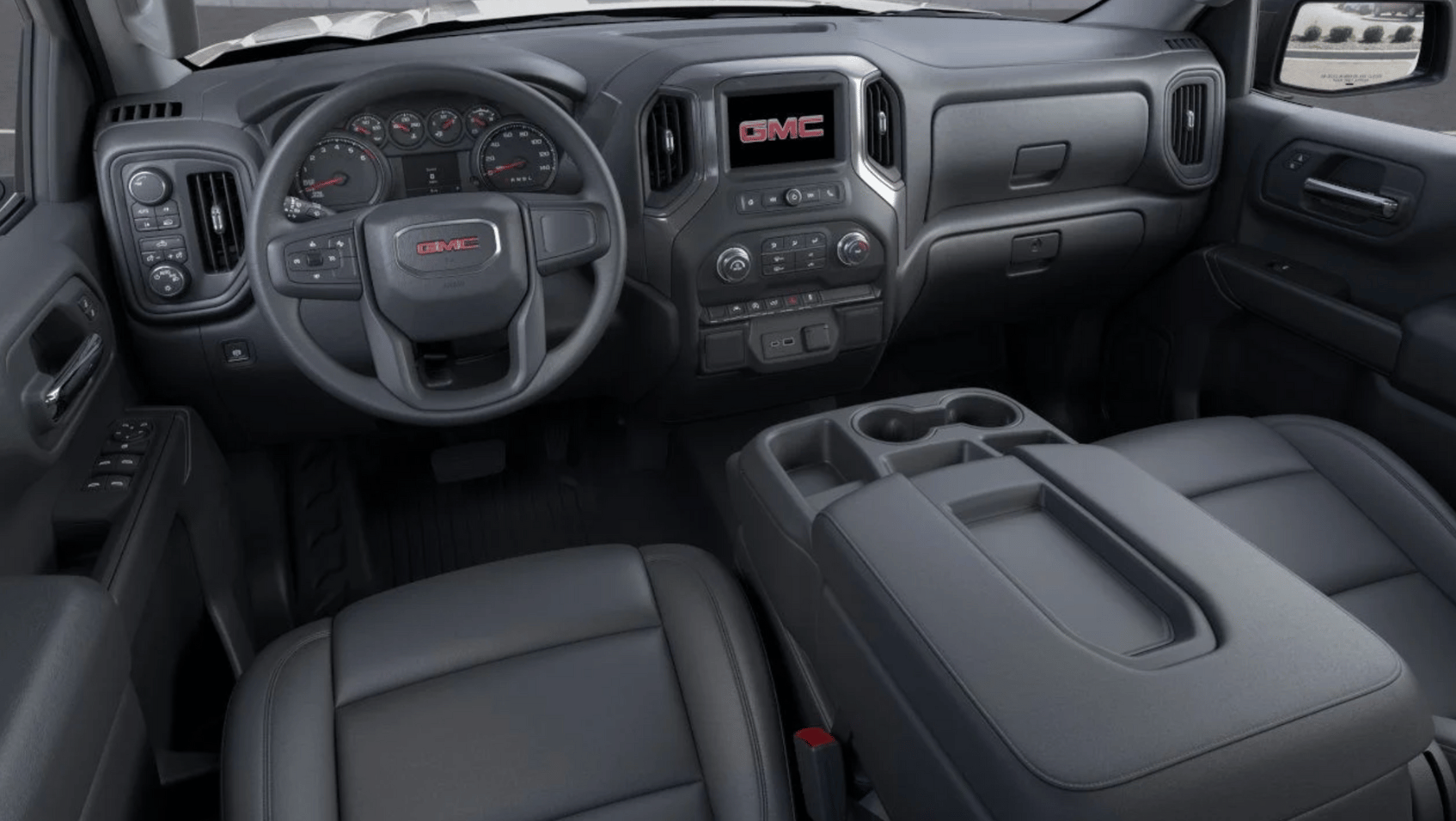 Interior View of the 2025 GMC Sierra 1500